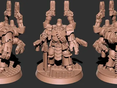 Black Knight - Battle Smith Free 3D print model