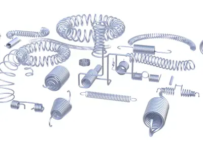 Spring vol 01 3D model