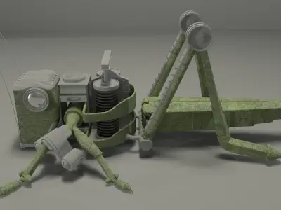 Insect Bot Future Robotics 3D model