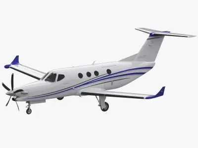 Beechcraft Denali 3D model