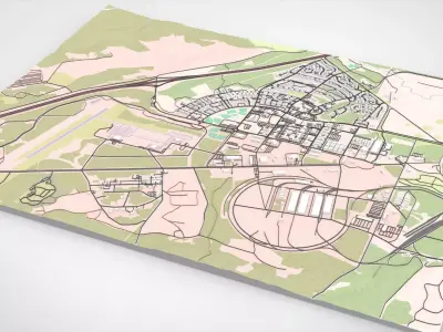 Joint Base Elmendorf Richardson Anchorage Alaska United States 3D model