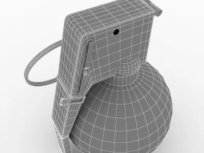 M67 Hand Grenade 3D model