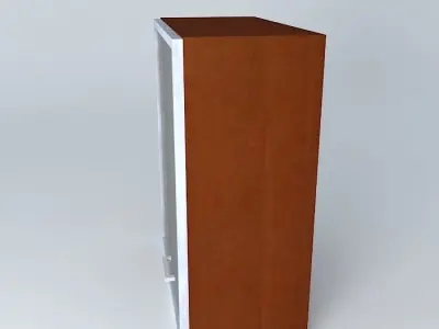 wooden cabinet 3D model