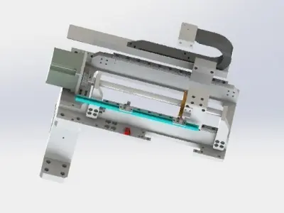 Homemade guide screw module 3D model