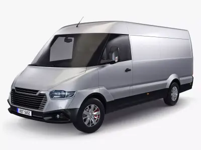 Generic Commercial Cargo Van M 4 3D model