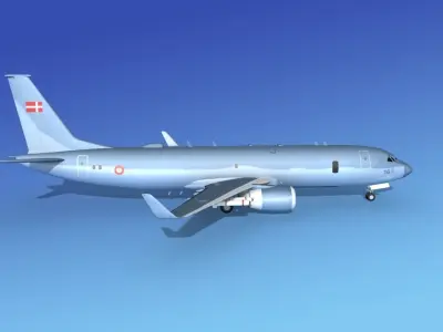 Boeing P-8 Poseidon Denmark 3D model