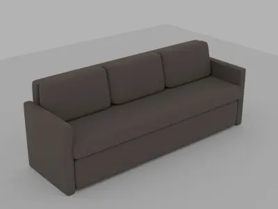 Sofa 3D model Free 3D model
