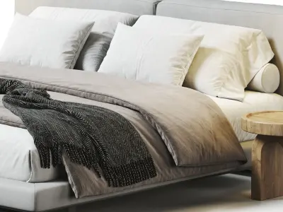 Alivar Echo Bed 3D model