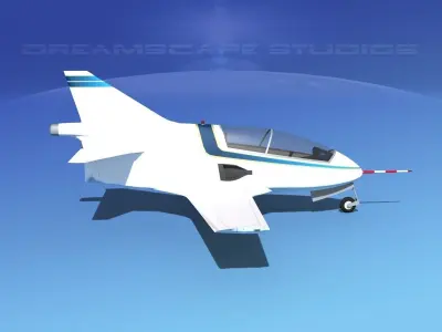 Bede BD-5J Microjet V02 3D model
