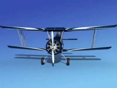 Grumman G-164 AgCat V19 Sport 3D model
