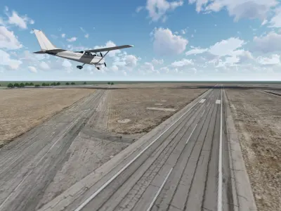 South Valley Regional Airport - High Resolution Background 3D model