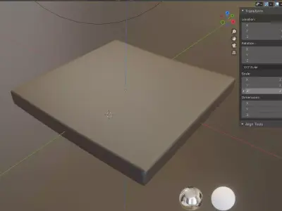 Wheelchair Cushion 3D model