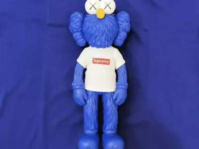 Kaws BFF Box Logo Supreme for Ptint 3D print model