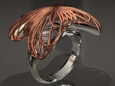 Rendering Anello Modello F  3D model