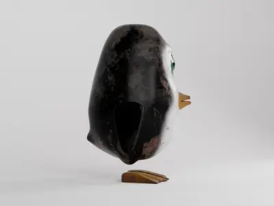 cyclops penguin 3D model