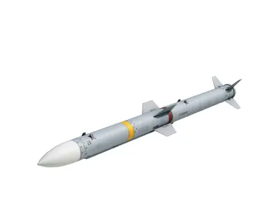 Taiwan TC-2 TC2 Sky Sword II BVR air-to-air Missile 3D model