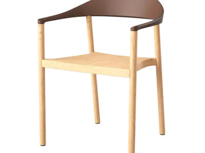  Timber Replica Plank Fold Chair Model 