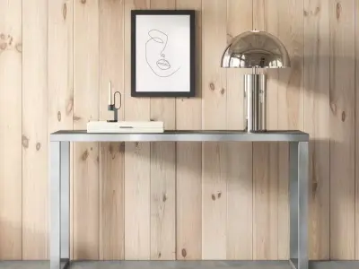 Jaylen Console Table Free 3D model