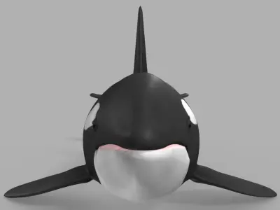 Whale Killer 3D model