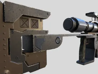 Sniper mx2010 3D model