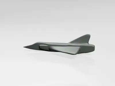 Jet Fighter 02 3D model