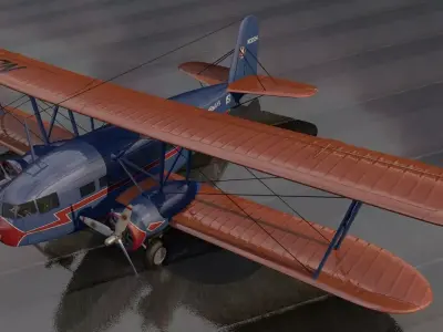 Curtiss T-32 Condor II 3D model