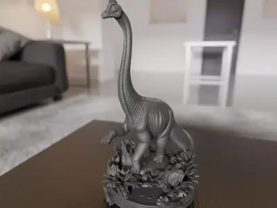 Brachiosaurus 3D print model