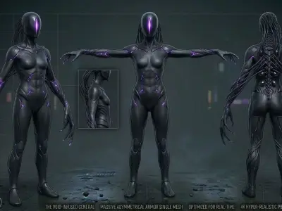 Android Entity  3D model
