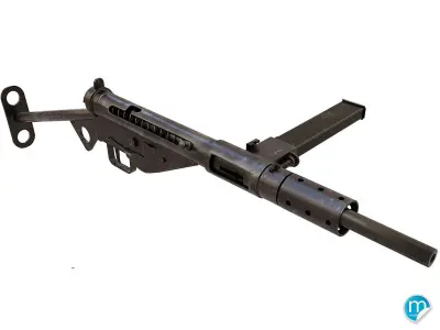 Sten MK2 smg 3D model
