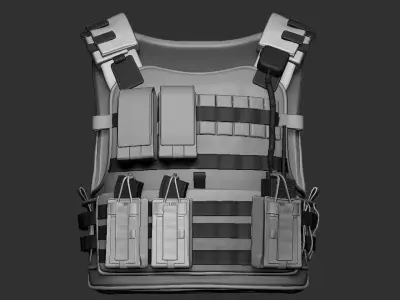 TACTICAL VEST 3D model