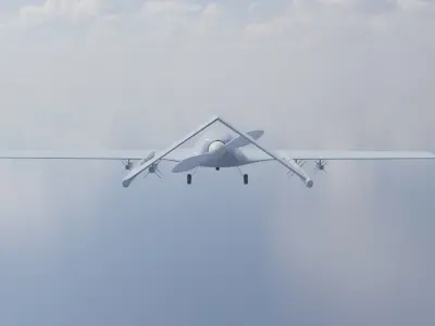 Bayraktar tb2 UCAV Drone 3D 3D model