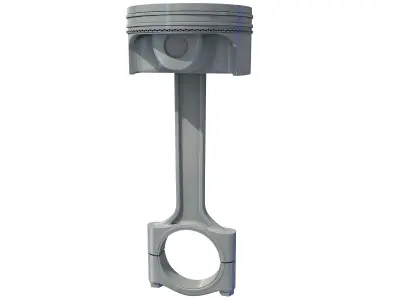 Piston engine 3D model