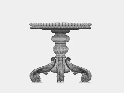 High coffee table Free 3D model