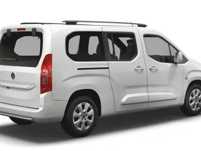 Vauxhall E Combo Life XL 2022 3D model