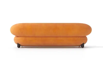 Noom Flock Sofa 240 Free 3D model