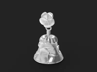 Flower Bell 3D print model