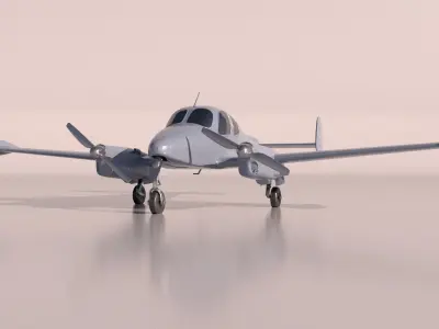 Airplane L-200 Morava for 3Dprint 3D print model