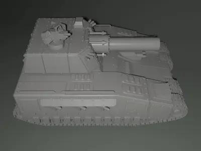 Heavy Tank 3D print model