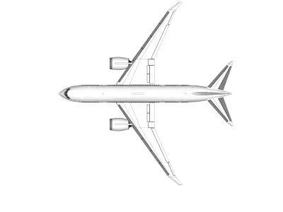 Boeing 787-8 Dreamliner 3D model
