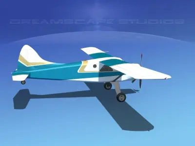 Dehaviland DH-2 Beaver SL05 3D model