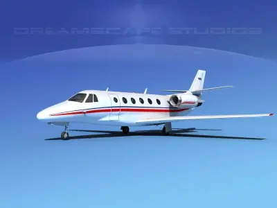 Cessna C560XL Citation V04 3D model