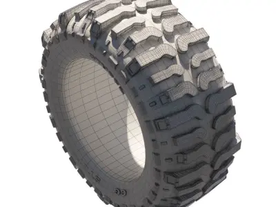 Vehicle Tyre 3D model