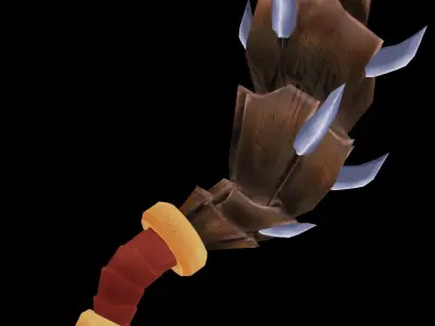 3d cartoon club 2 Low-poly 3D model