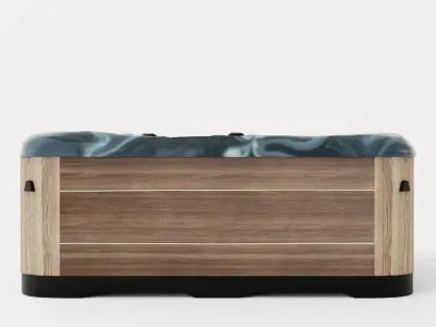 Luxou Dark Spabad 73 Jets 5 Pers Low-poly 3D model