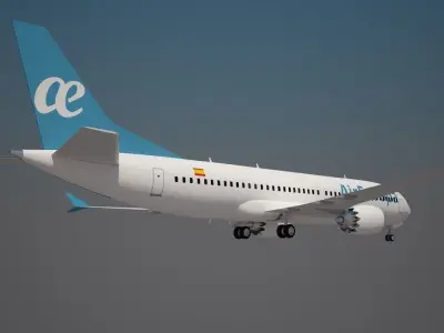Air Europa Boeing 737 MAX 8 3D model