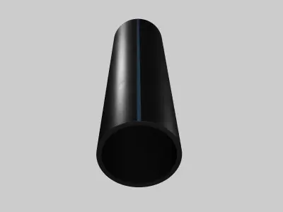 HDPE pipes 3D model