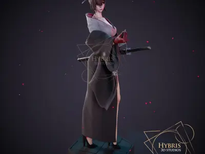 Akeha from Nier Reincarnation Commercial Package 3D print model