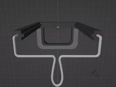 TRIPOD HEAD MOBILE HOLDER 3D MODEL Low-poly 3D model