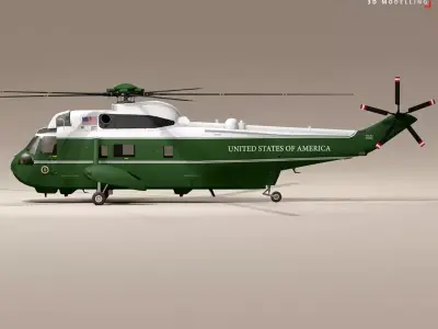 VH-3D Marine One 3D model