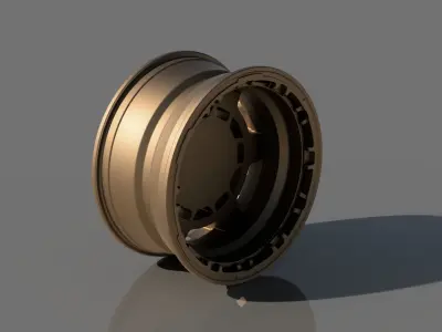 HRE FT1 highpoly rim 3D model